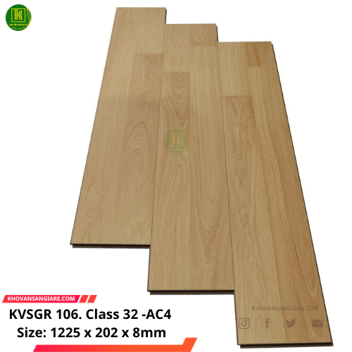 Sàn Gỗ Giá Rẻ KVSGR 106